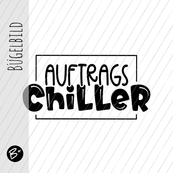 Bügelbild - Auftrags Chiller